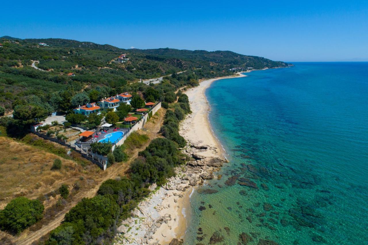 Secret Paradise Villas Loutra Elevtheron 外观 照片