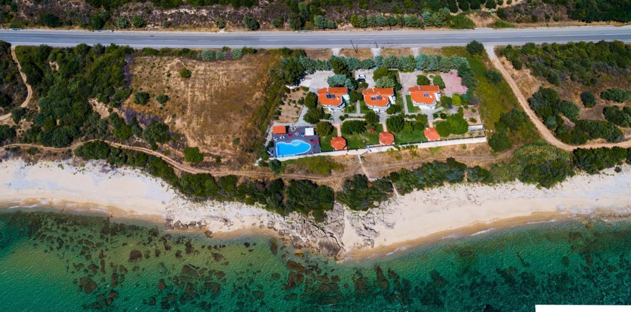 Secret Paradise Villas Loutra Elevtheron 外观 照片