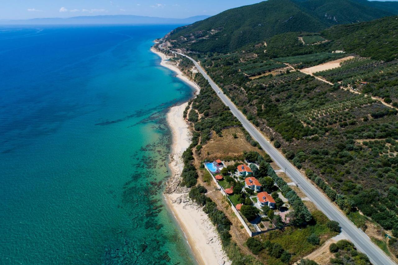 Secret Paradise Villas Loutra Elevtheron 外观 照片