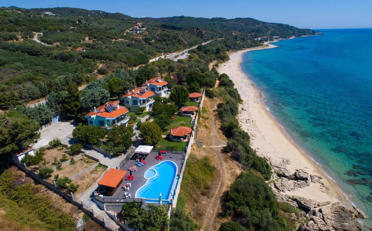 Secret Paradise Villas Loutra Elevtheron 外观 照片