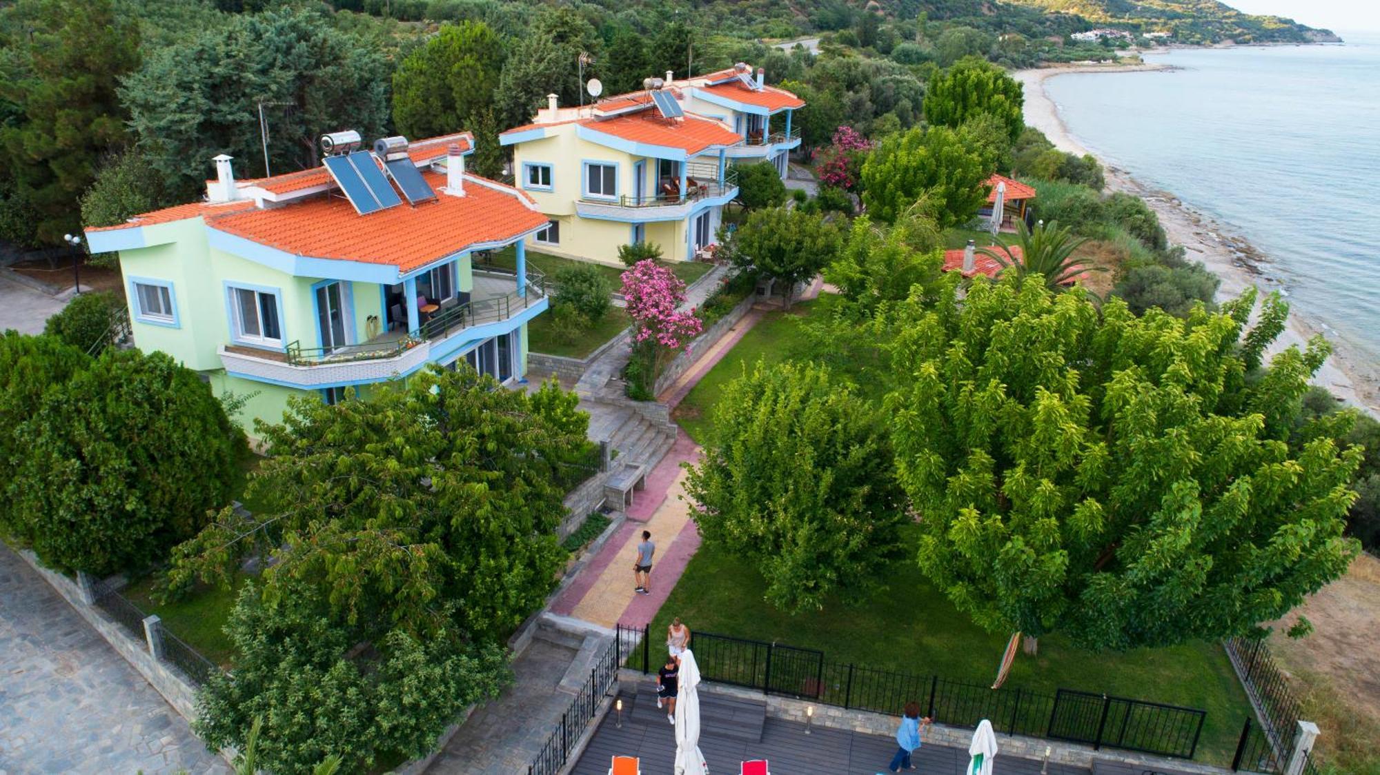 Secret Paradise Villas Loutra Elevtheron 客房 照片