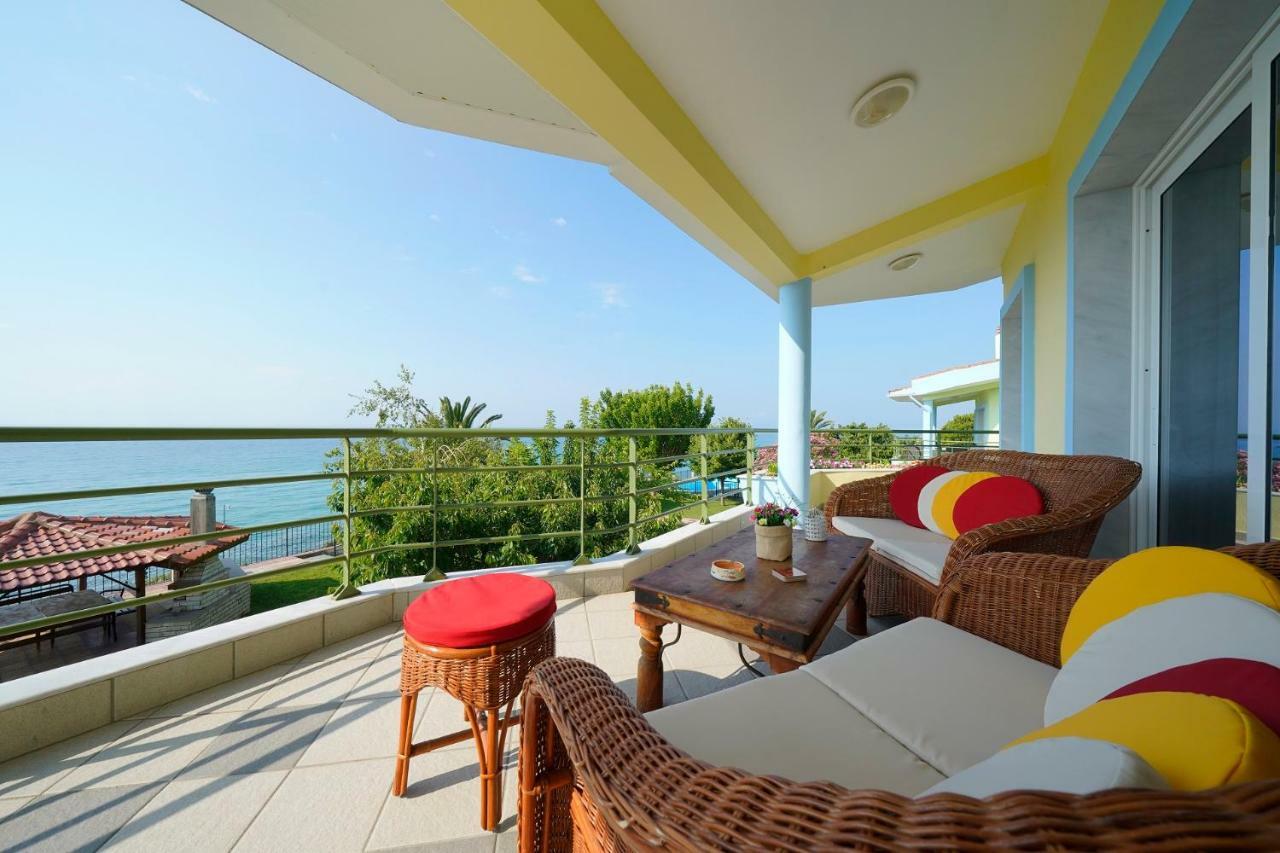 Secret Paradise Villas Loutra Elevtheron 外观 照片