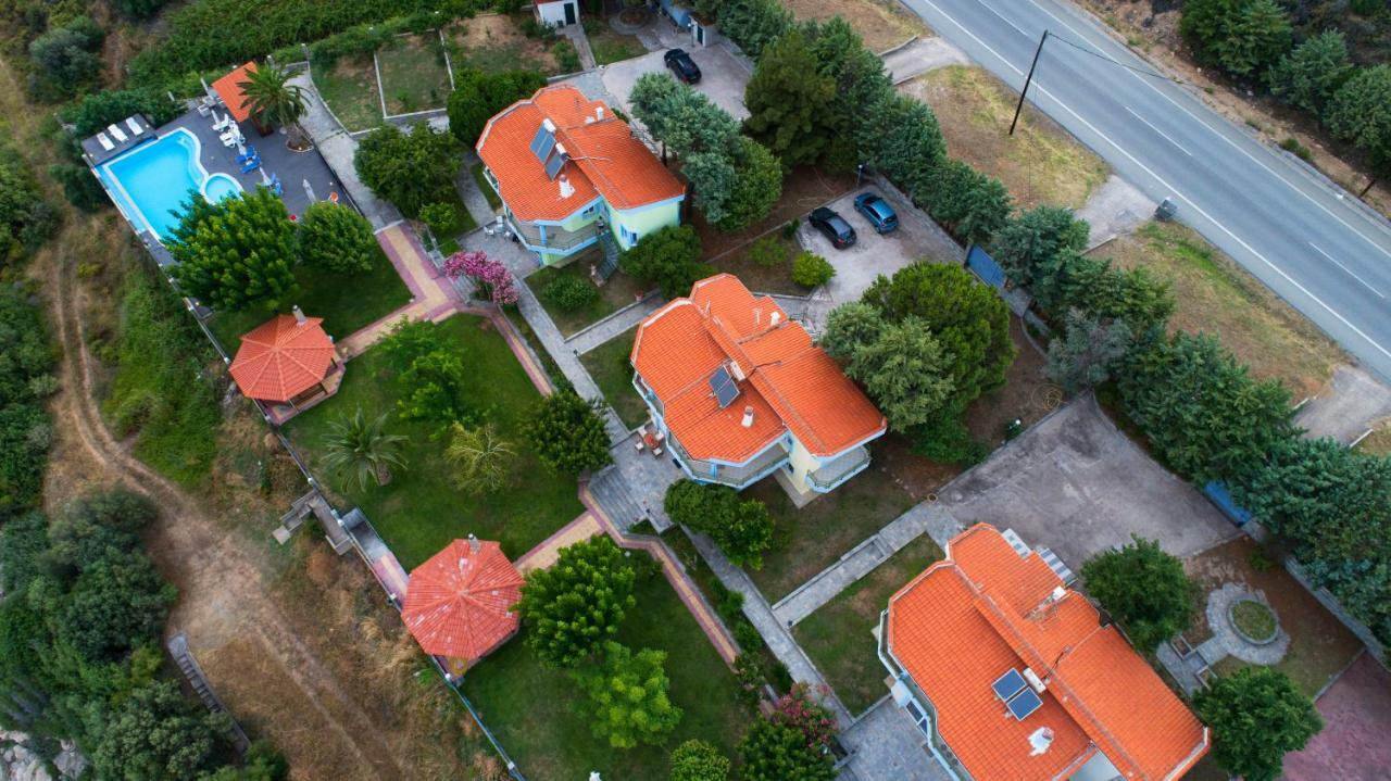 Secret Paradise Villas Loutra Elevtheron 外观 照片